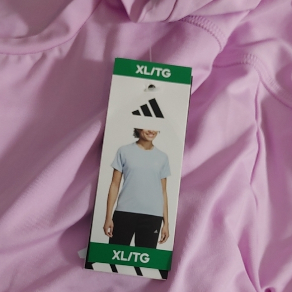 NWT Adidas Women's Active Top Light Purple M L XL S XXL - Picture 6 of 8